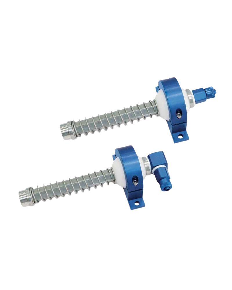 Special anti-rotation vacuum cup holders with spherical swivel support